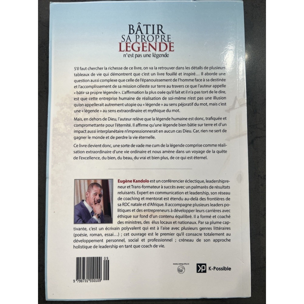 Batir Sa Propre Legende by Eugene Kandolo French Paperback Book 9798731550109 - Picture 2 of 4